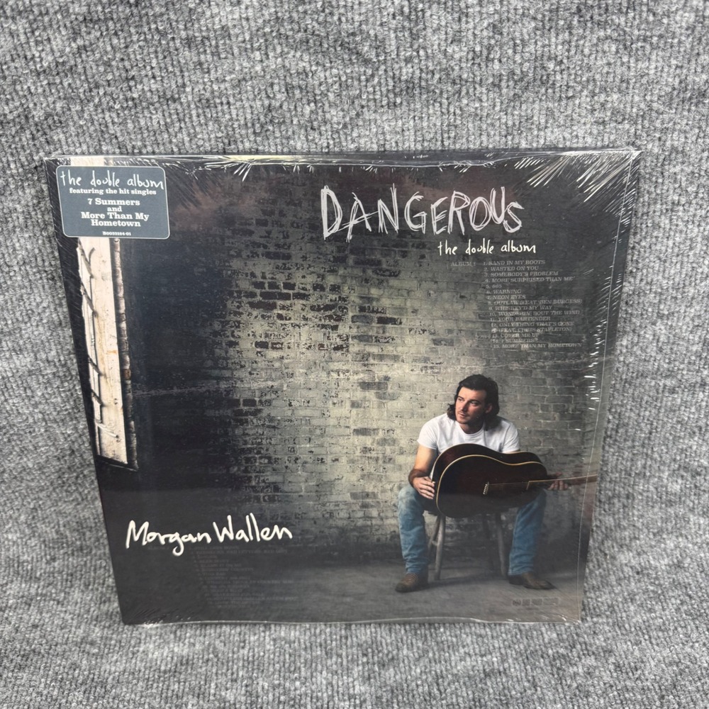 Morgan Wallen Dangerous The Double Album Vinyl 3LP Record New Sealed B0033164-01